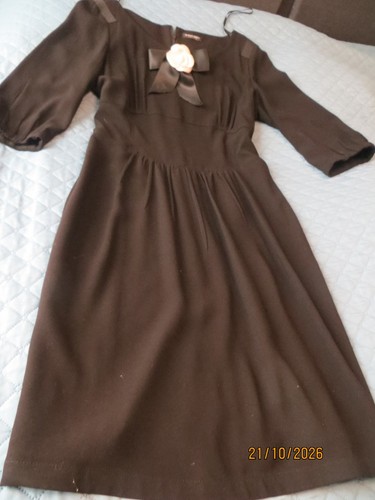 Feminines edles crepe kleid - edles,