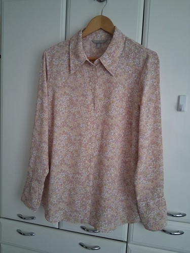 Damen crepe bluse - crepe,