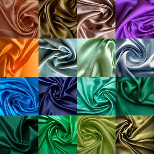 100 seide crepe satin uni - 100%,