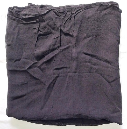 Meterware crepe schwarz - schwarz, 140
